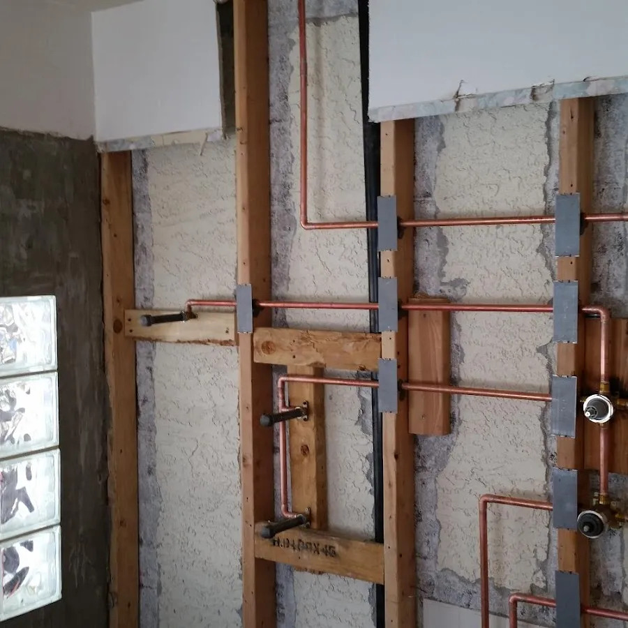 Copper pipe installation for Burst Pipe Repair in Frankenmuth